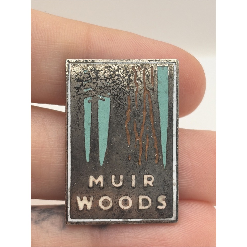 Muir Woods National Monument California Redwood Trees Lapel Hat Pin